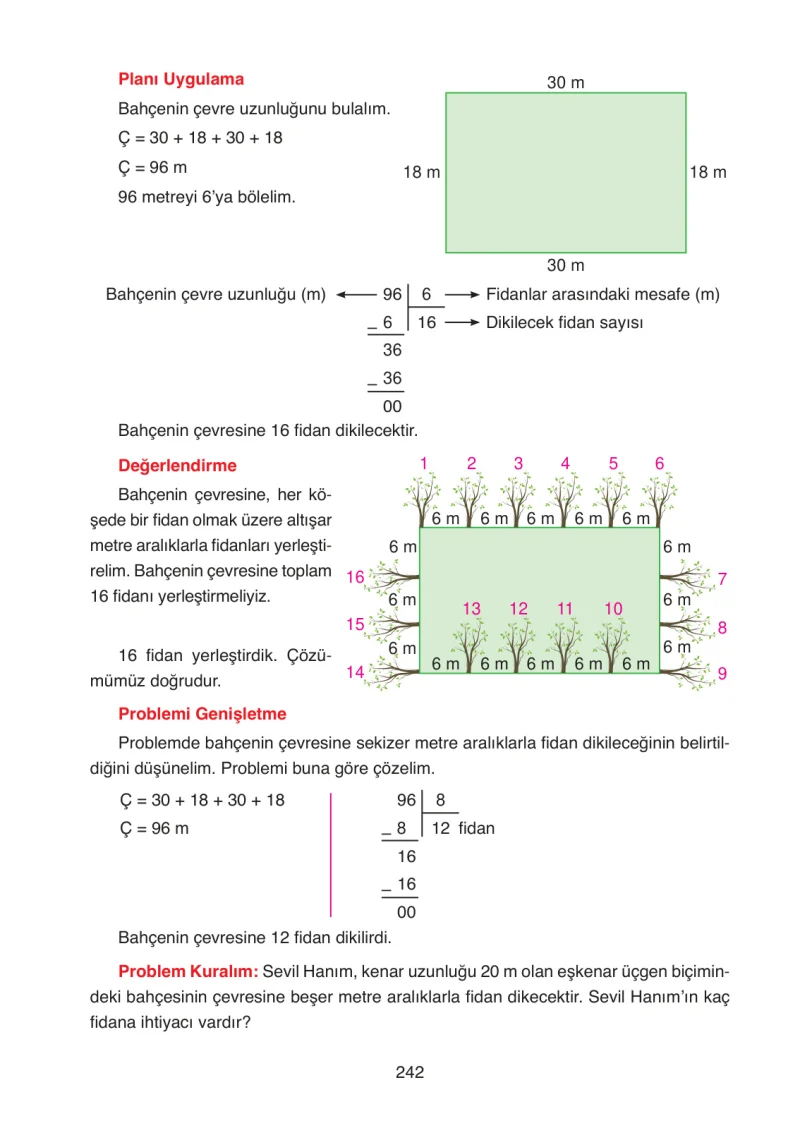 4. Sınıf Matematik Ders Kitabı Cevapları Ata Yayınları Sayfa 242