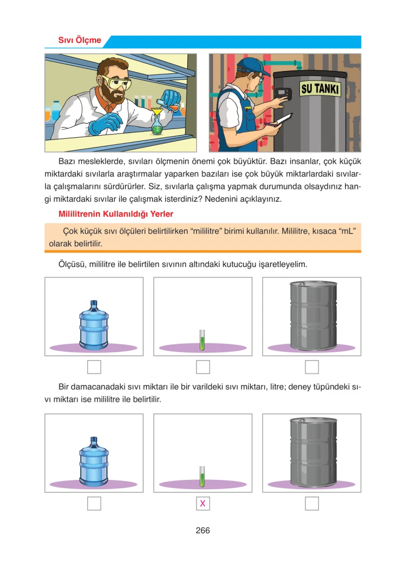 4. Sınıf Matematik Ders Kitabı Cevapları Ata Yayınları Sayfa 266