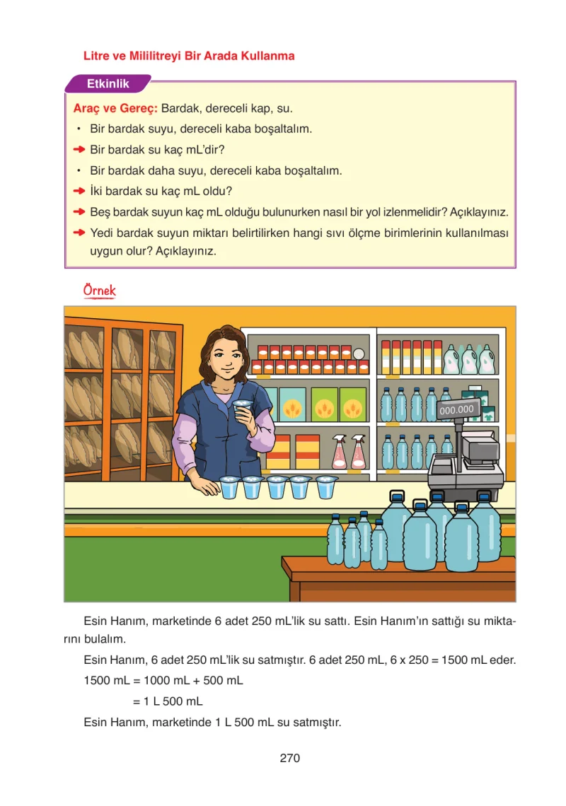 4. Sınıf Matematik Ders Kitabı Cevapları Ata Yayınları Sayfa 270