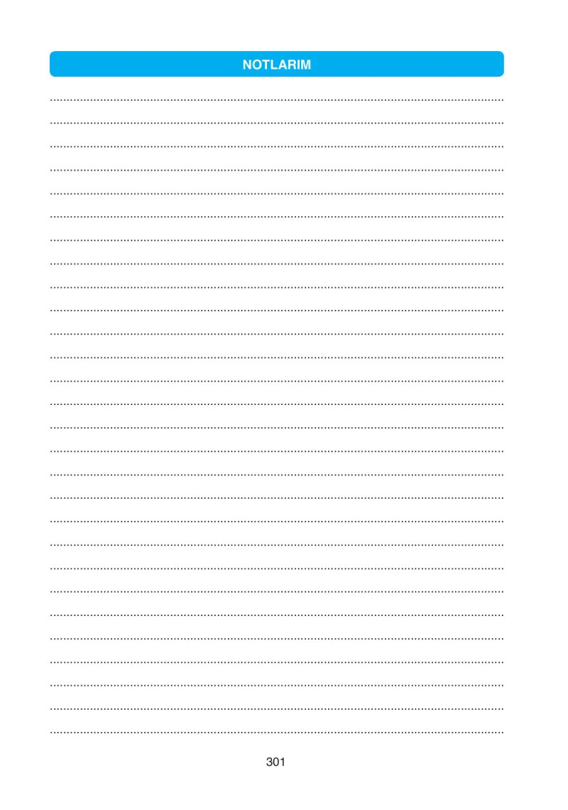 4. Sınıf Matematik Ders Kitabı Cevapları Ata Yayınları Sayfa 301