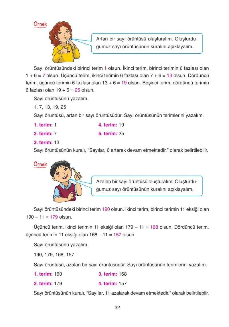 4. Sınıf Matematik Ders Kitabı Cevapları Ata Yayınları Sayfa 32