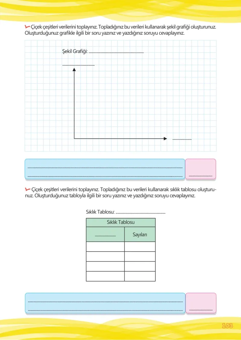 4. Sınıf Matematik Ders Kitabı Cevapları Meb Yayınları Çalışma Kitabı 1 Sayfa 103