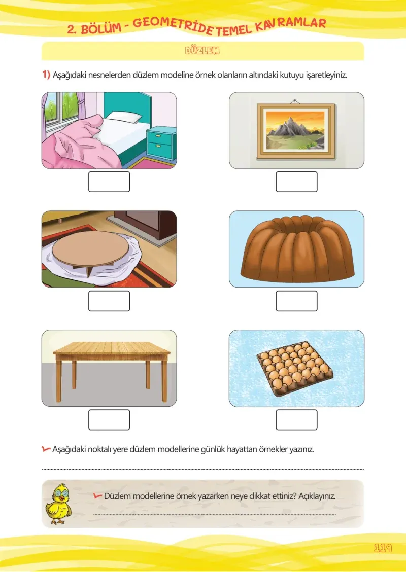 4. Sınıf Matematik Ders Kitabı Cevapları Meb Yayınları Çalışma Kitabı 1 Sayfa 119