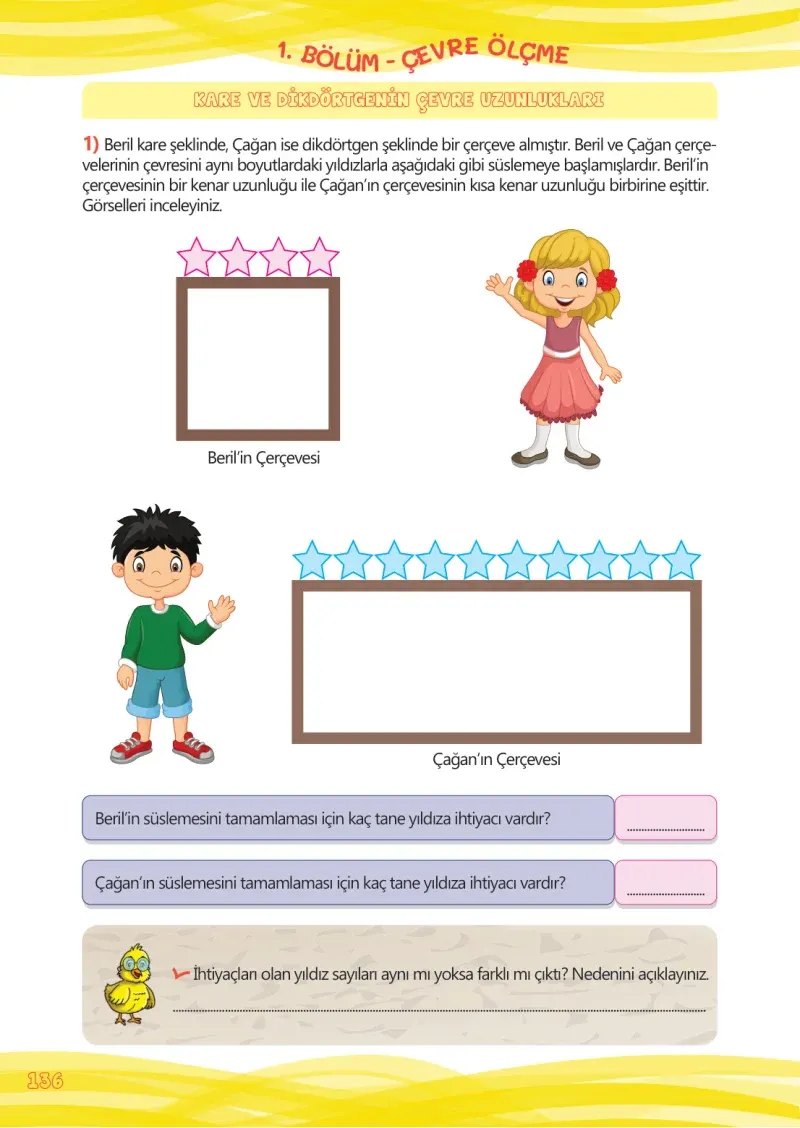 4. Sınıf Matematik Ders Kitabı Cevapları Meb Yayınları Çalışma Kitabı 1 Sayfa 136