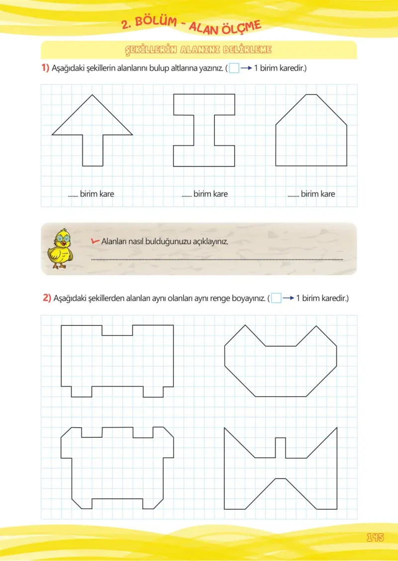 4. Sınıf Matematik Ders Kitabı Cevapları Meb Yayınları Çalışma Kitabı 1 Sayfa 145