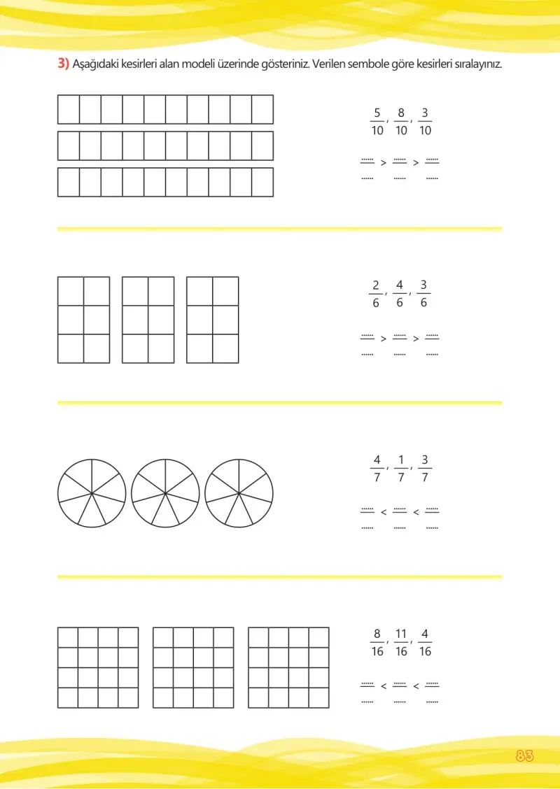 4. Sınıf Matematik Ders Kitabı Cevapları Meb Yayınları Çalışma Kitabı 1 Sayfa 83