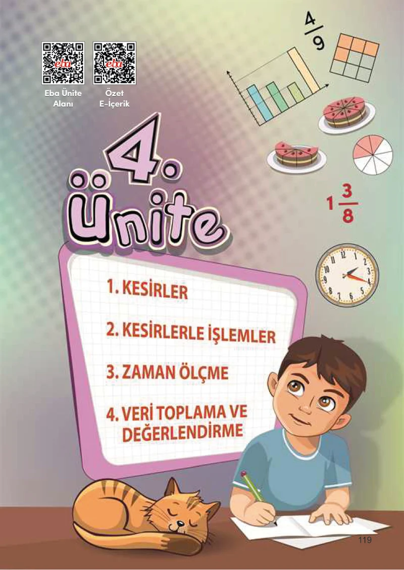 4. Sınıf Matematik Ders Kitabı Cevapları Meb Yayınları Sayfa 119