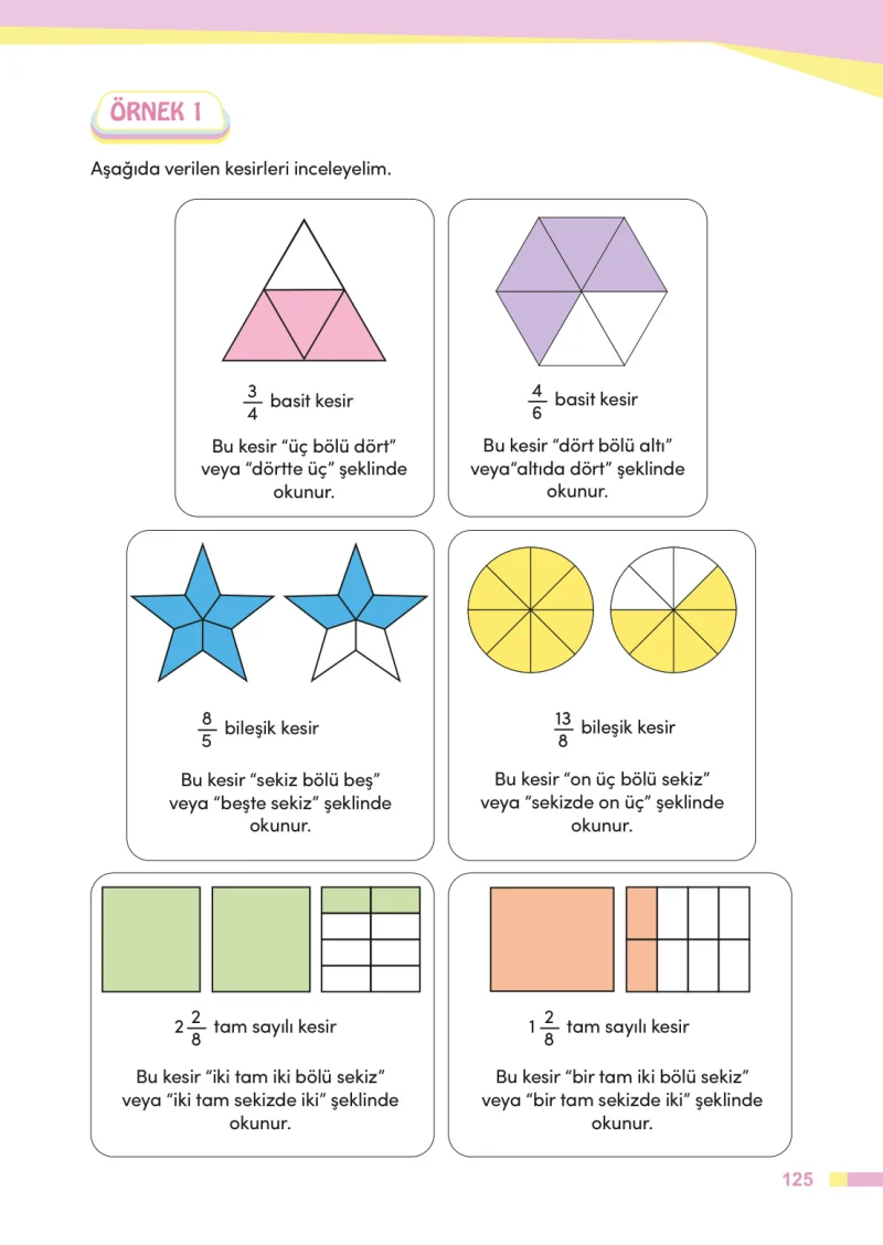 4. Sınıf Matematik Ders Kitabı Cevapları Meb Yayınları Sayfa 125