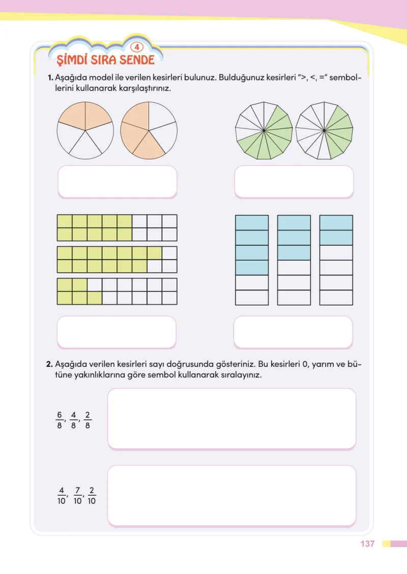 4. Sınıf Matematik Ders Kitabı Cevapları Meb Yayınları Sayfa 137