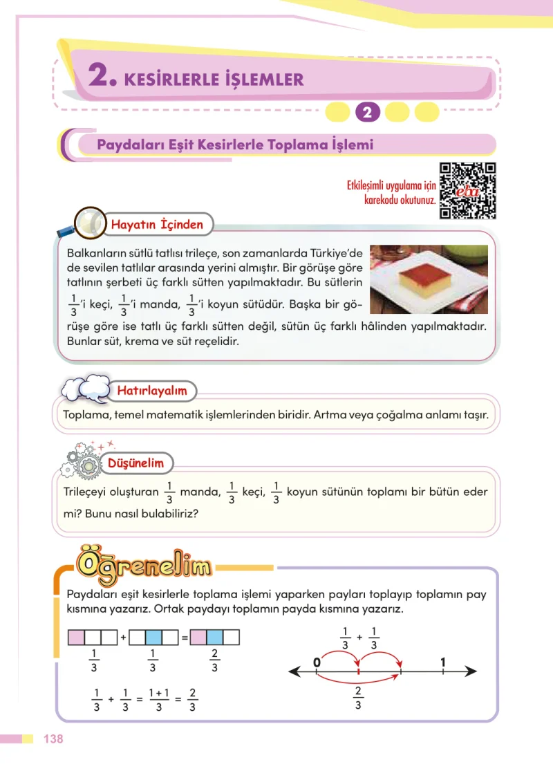 4. Sınıf Matematik Ders Kitabı Cevapları Meb Yayınları Sayfa 138