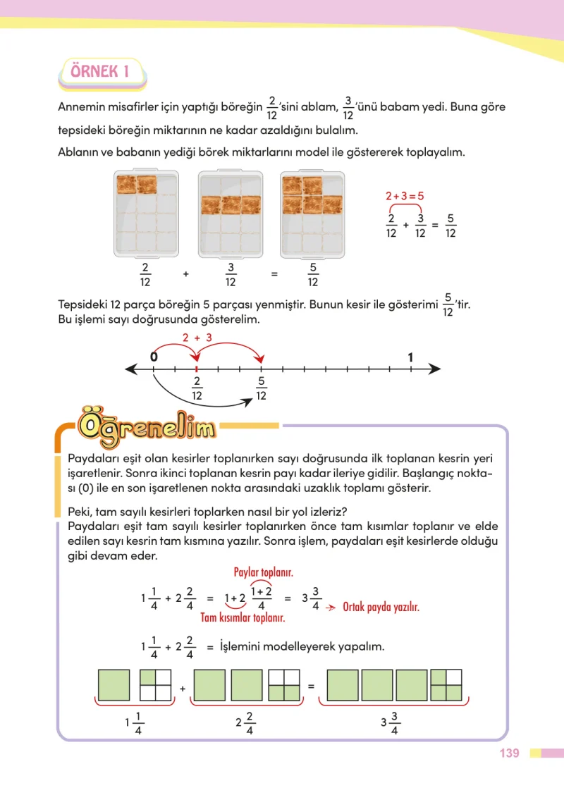 4. Sınıf Matematik Ders Kitabı Cevapları Meb Yayınları Sayfa 139