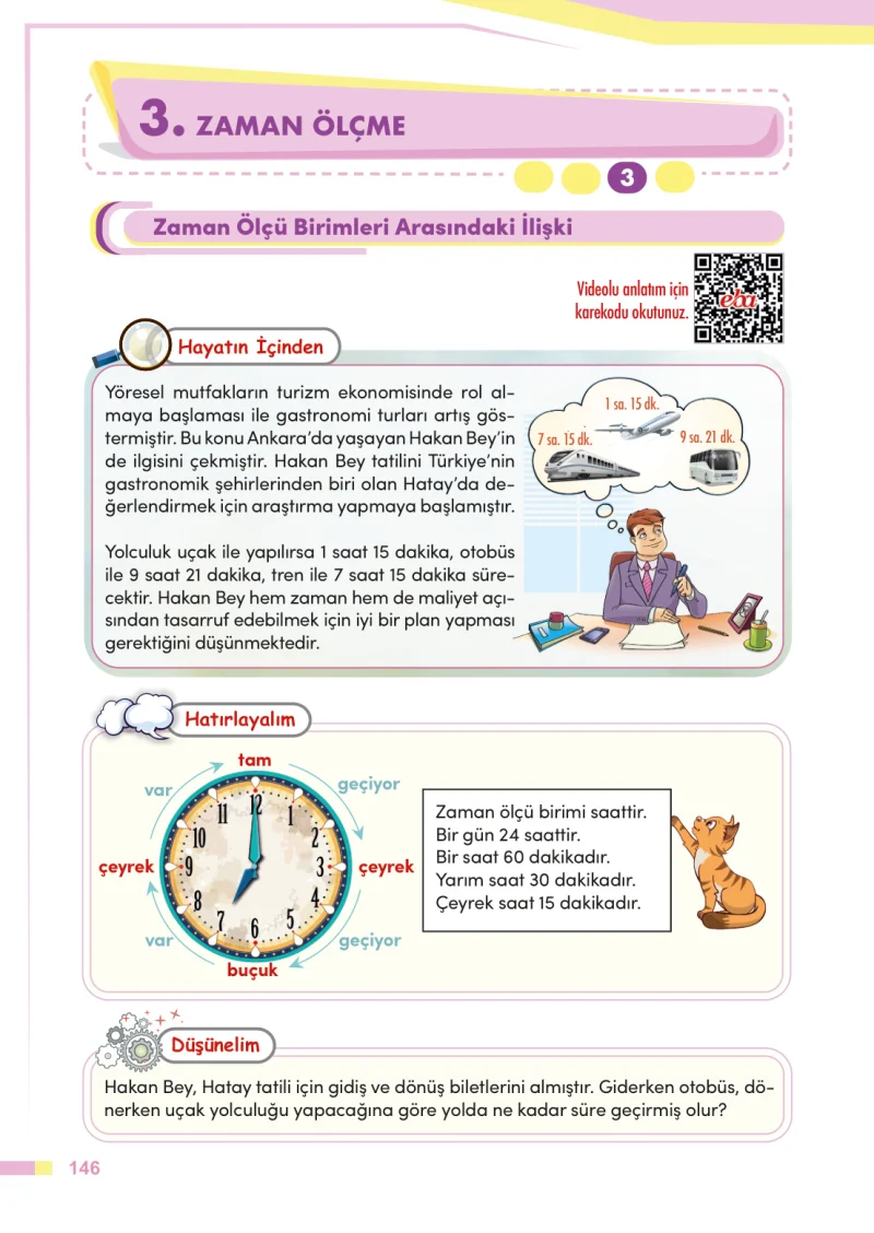 4. Sınıf Matematik Ders Kitabı Cevapları Meb Yayınları Sayfa 146