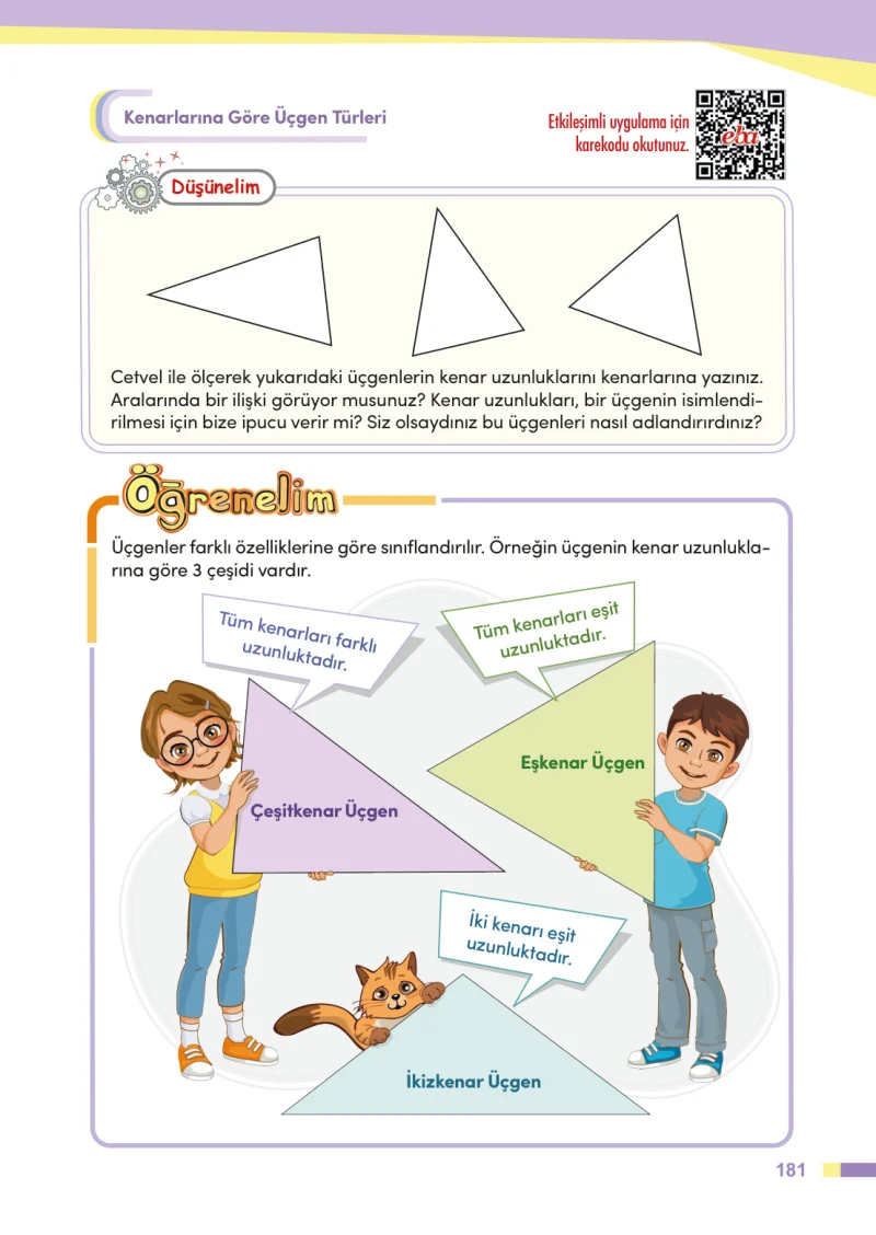 4. Sınıf Matematik Ders Kitabı Cevapları Meb Yayınları Sayfa 181