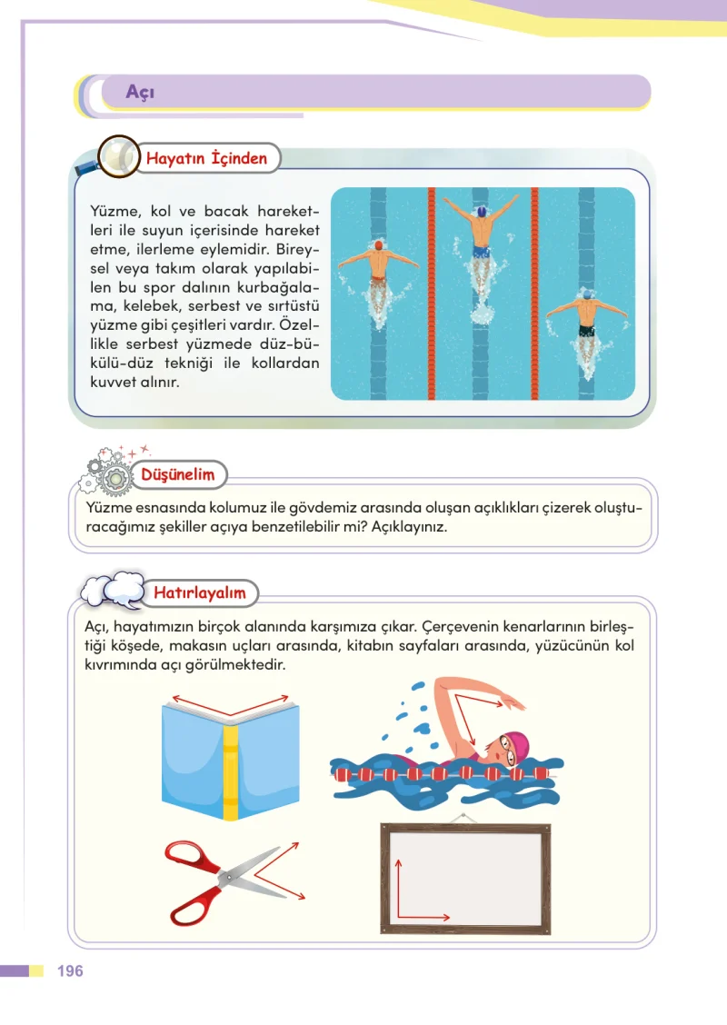 4. Sınıf Matematik Ders Kitabı Cevapları Meb Yayınları Sayfa 196