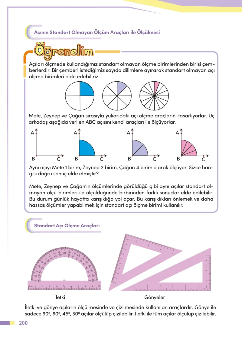 4. Sınıf Matematik Ders Kitabı Cevapları Meb Yayınları Sayfa 200