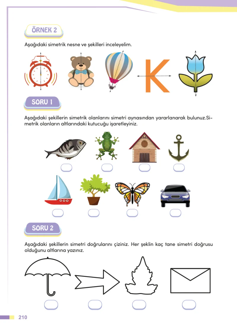 4. Sınıf Matematik Ders Kitabı Cevapları Meb Yayınları Sayfa 210