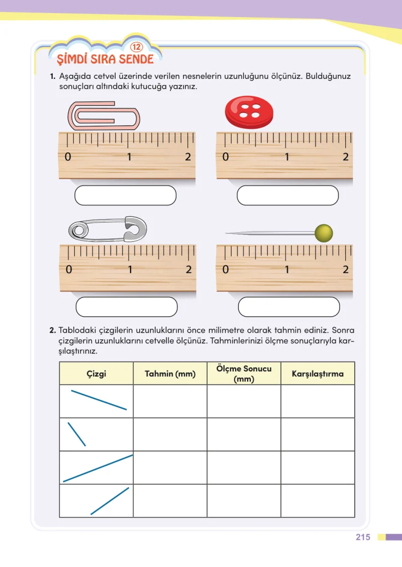 4. Sınıf Matematik Ders Kitabı Cevapları Meb Yayınları Sayfa 215