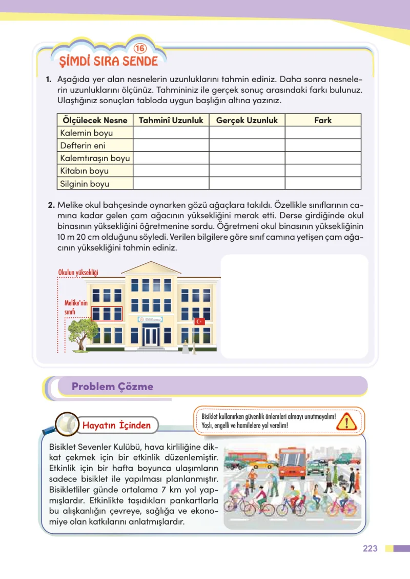 4. Sınıf Matematik Ders Kitabı Cevapları Meb Yayınları Sayfa 223