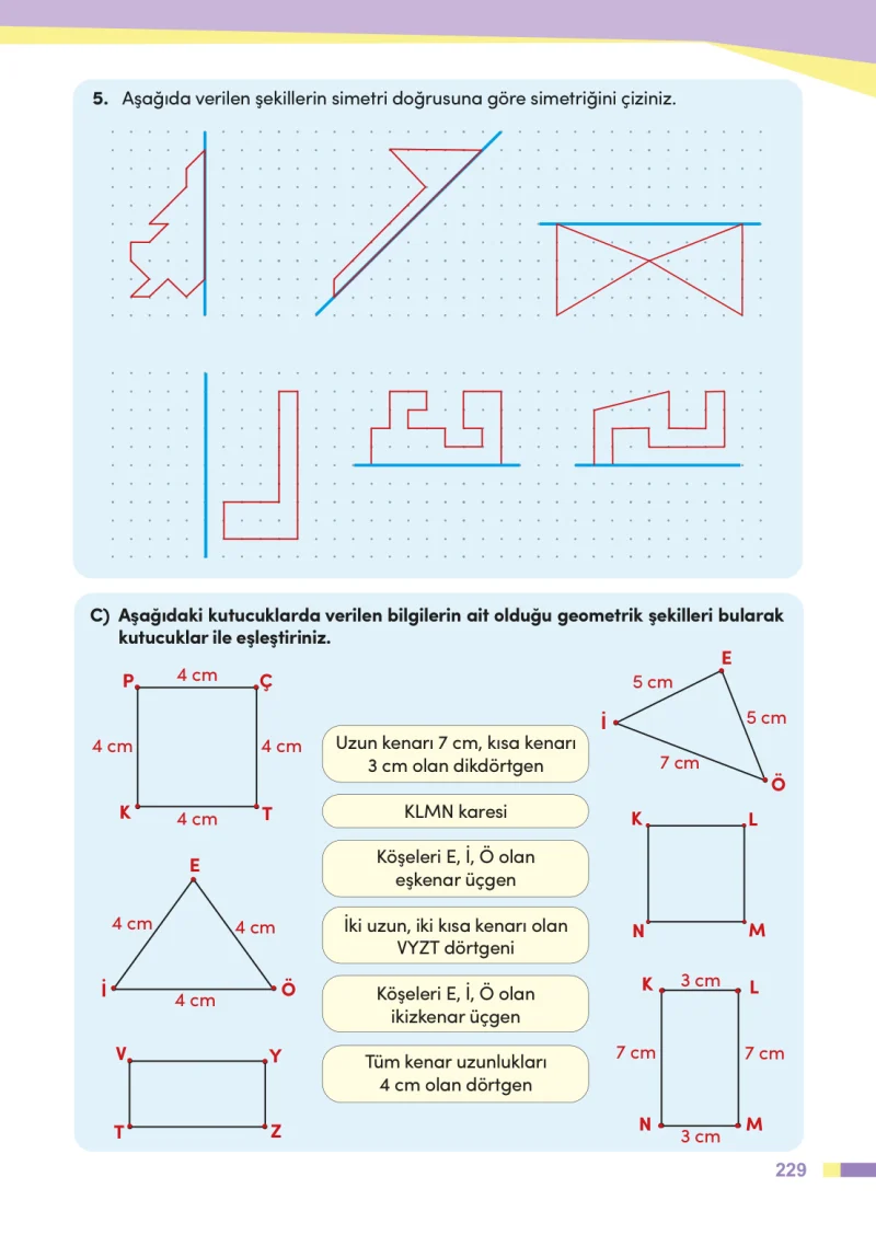 4. Sınıf Matematik Ders Kitabı Cevapları Meb Yayınları Sayfa 229