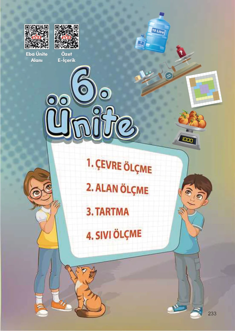 4. Sınıf Matematik Ders Kitabı Cevapları Meb Yayınları Sayfa 233