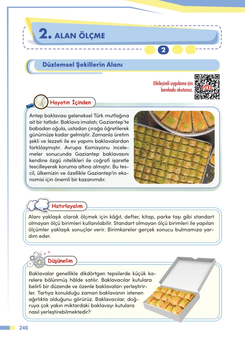 4. Sınıf Matematik Ders Kitabı Cevapları Meb Yayınları Sayfa 246
