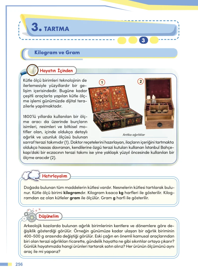 4. Sınıf Matematik Ders Kitabı Cevapları Meb Yayınları Sayfa 256