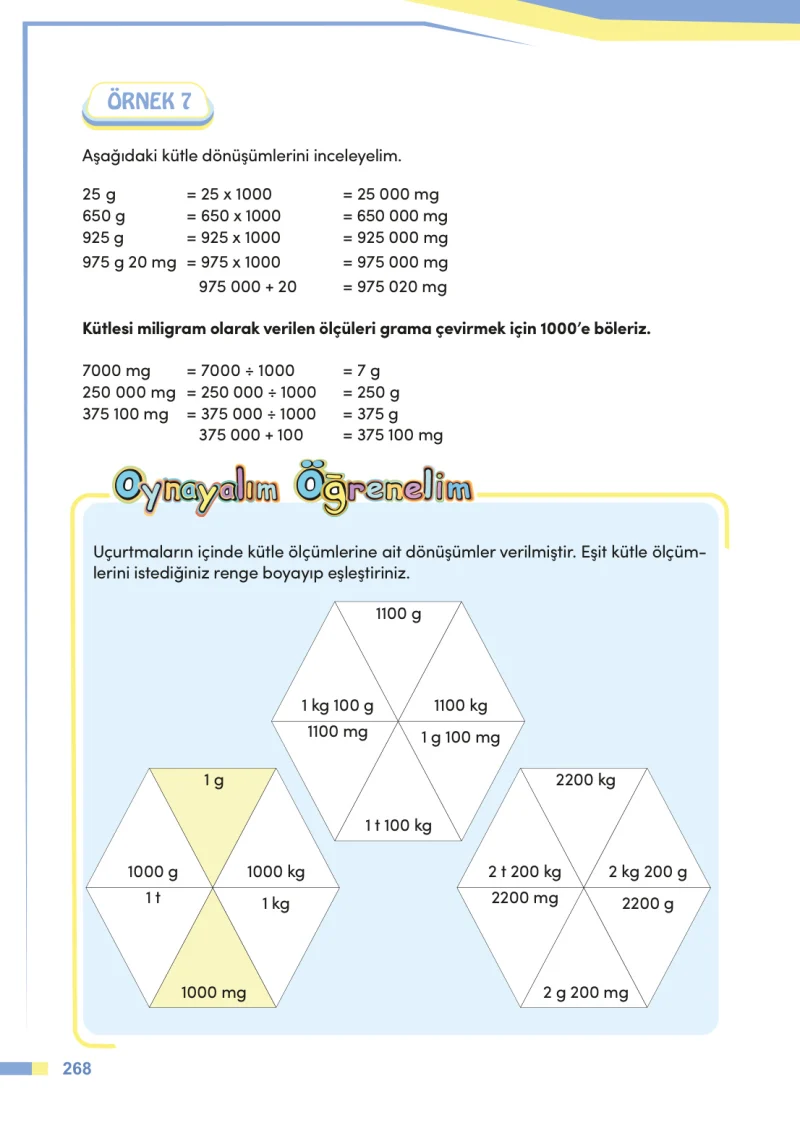 4. Sınıf Matematik Ders Kitabı Cevapları Meb Yayınları Sayfa 268