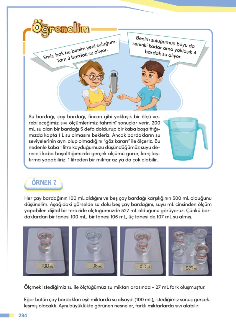 4. Sınıf Matematik Ders Kitabı Cevapları Meb Yayınları Sayfa 284