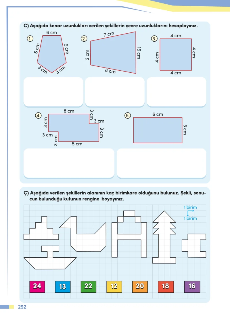 4. Sınıf Matematik Ders Kitabı Cevapları Meb Yayınları Sayfa 292