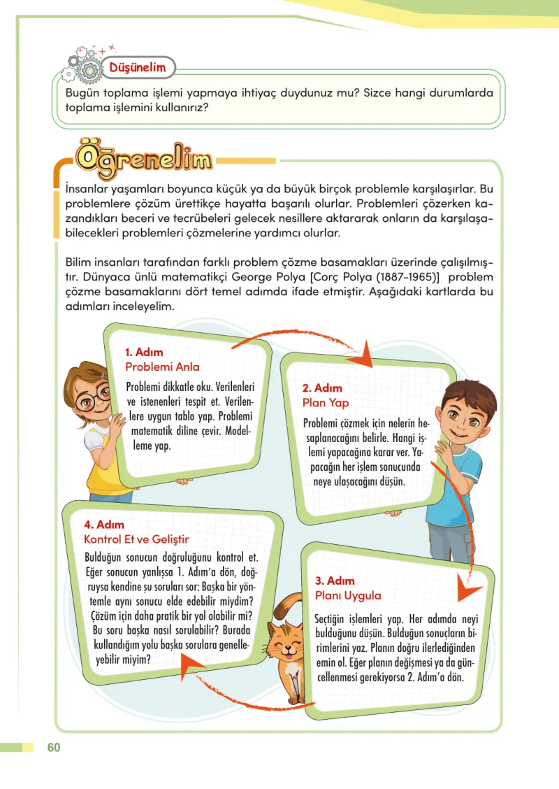 4. Sınıf Matematik Ders Kitabı Cevapları Meb Yayınları Sayfa 60
