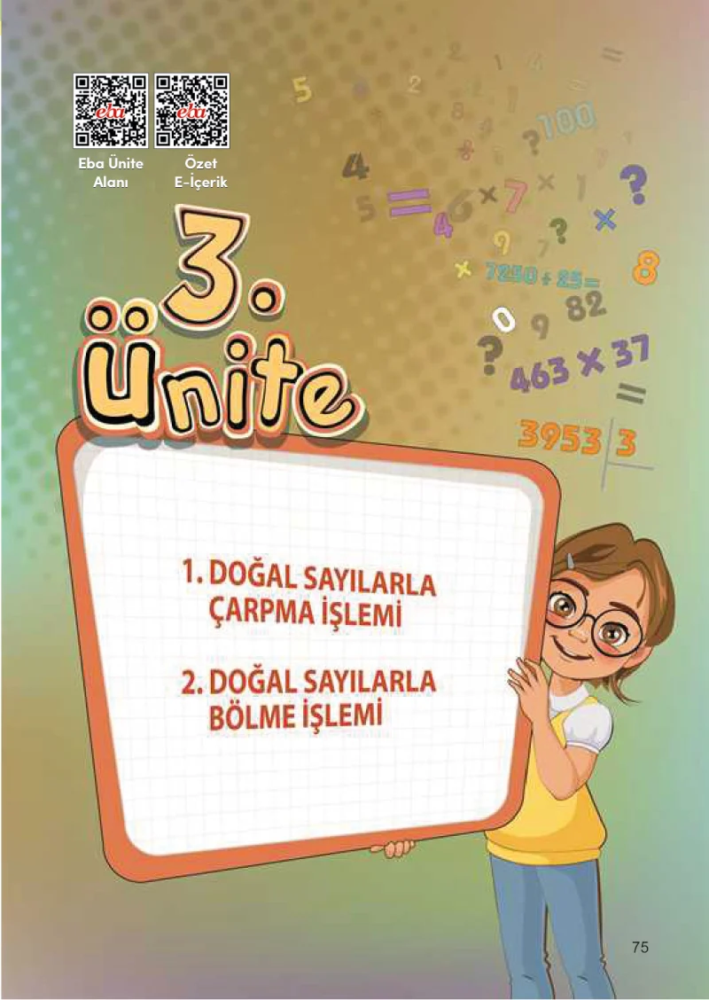 4. Sınıf Matematik Ders Kitabı Cevapları Meb Yayınları Sayfa 75