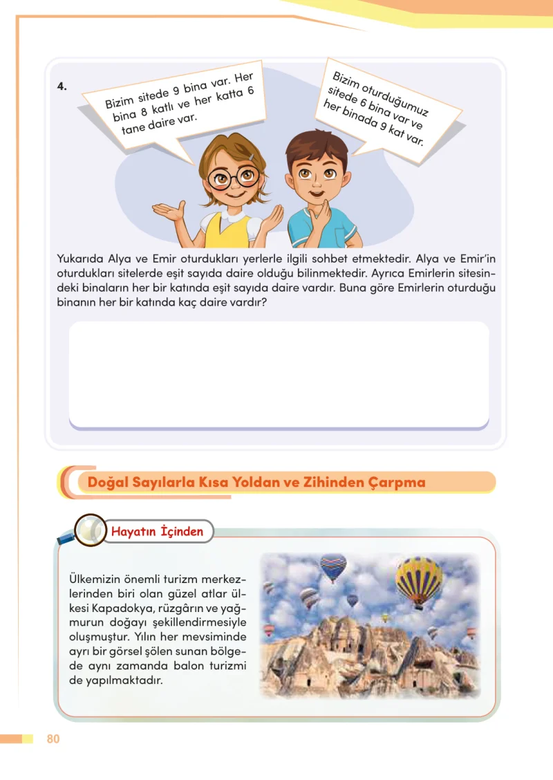 4. Sınıf Matematik Ders Kitabı Cevapları Meb Yayınları Sayfa 80