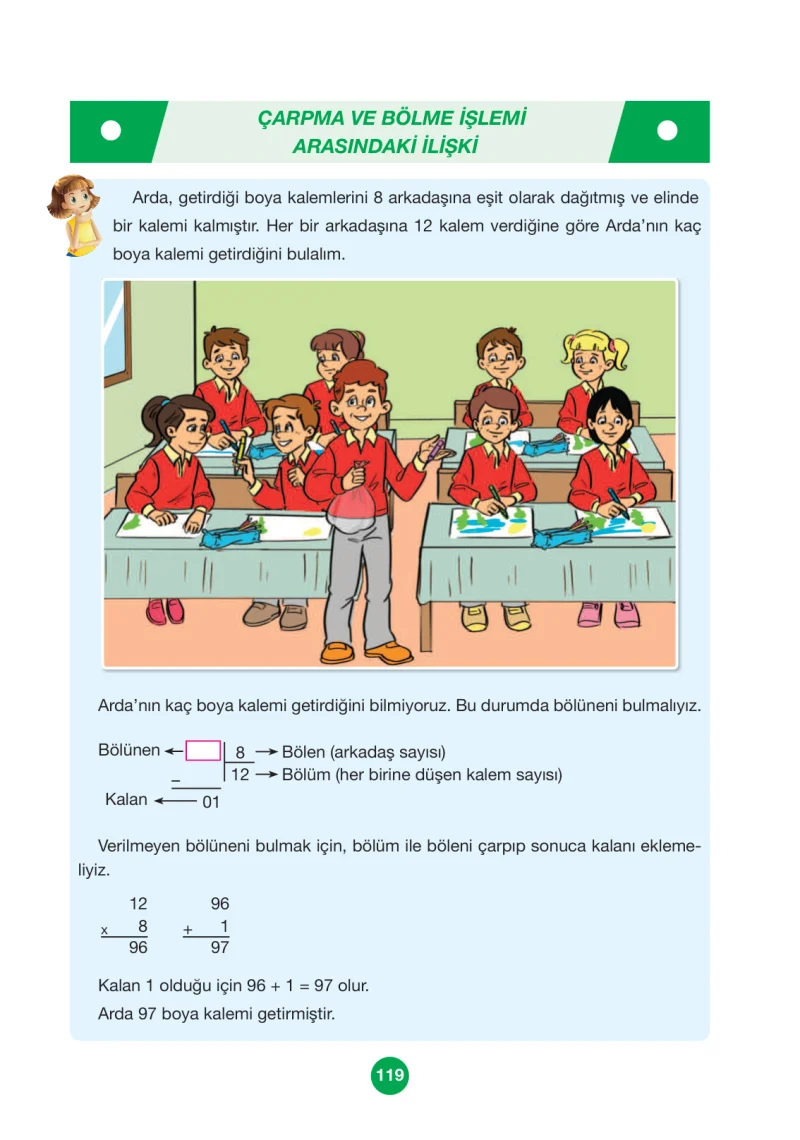 4. Sınıf Matematik Ders Kitabı Cevapları Pasifik Yayınları Sayfa 119