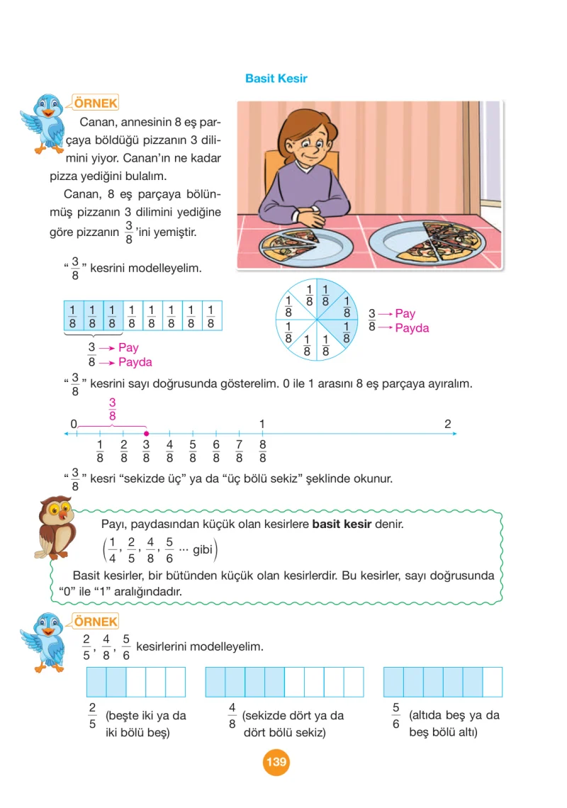 4. Sınıf Matematik Ders Kitabı Cevapları Pasifik Yayınları Sayfa 139