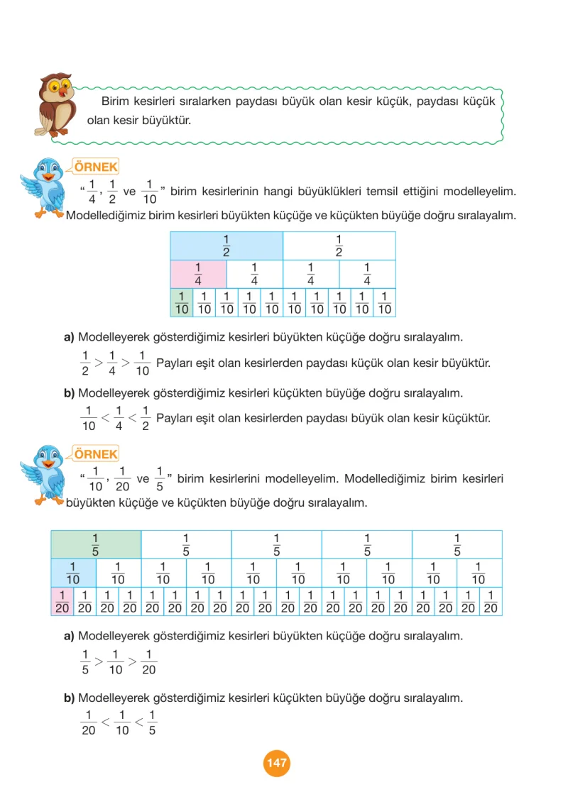 4. Sınıf Matematik Ders Kitabı Cevapları Pasifik Yayınları Sayfa 147