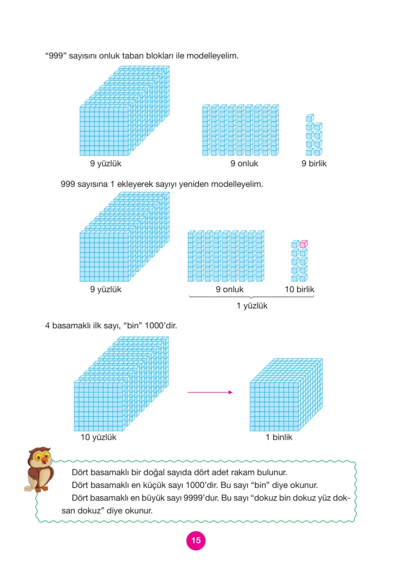 4. Sınıf Matematik Ders Kitabı Cevapları Pasifik Yayınları Sayfa 15