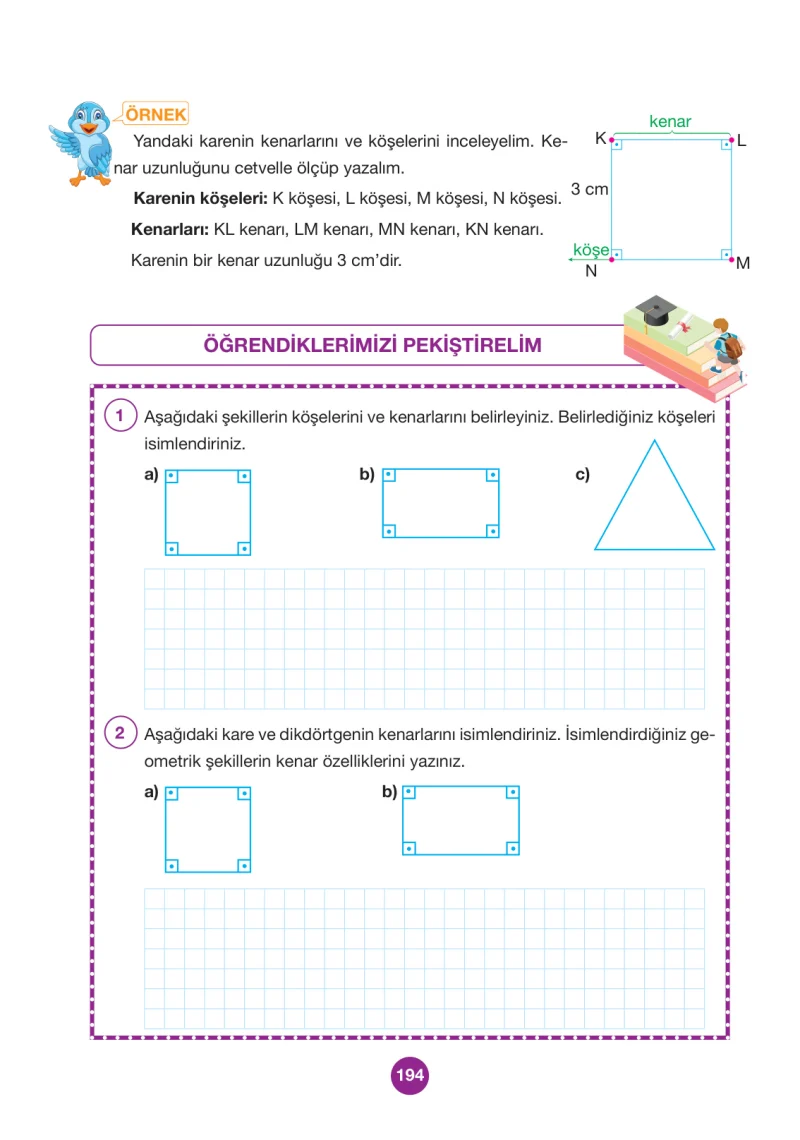 4. Sınıf Matematik Ders Kitabı Cevapları Pasifik Yayınları Sayfa 194