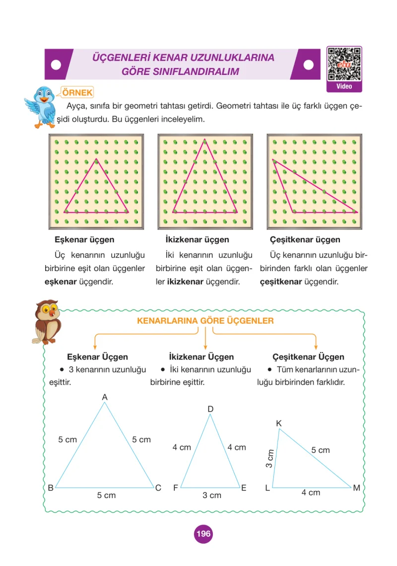 4. Sınıf Matematik Ders Kitabı Cevapları Pasifik Yayınları Sayfa 196