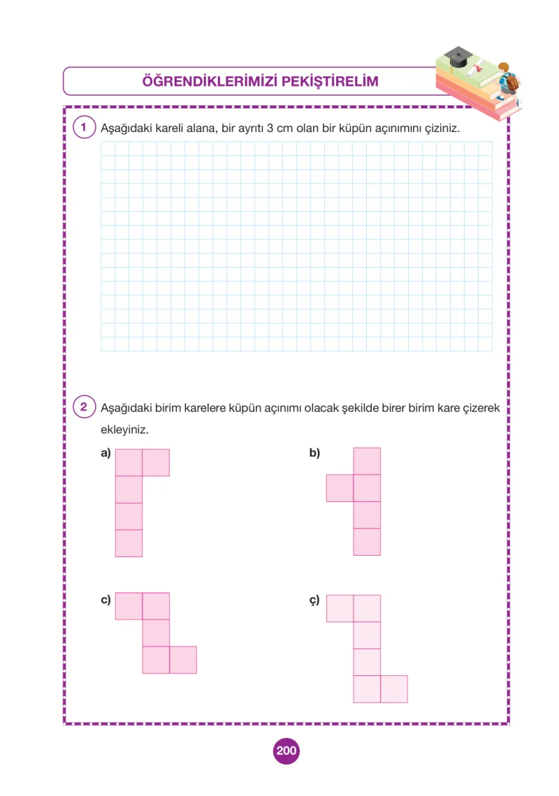 4. Sınıf Matematik Ders Kitabı Cevapları Pasifik Yayınları Sayfa 200