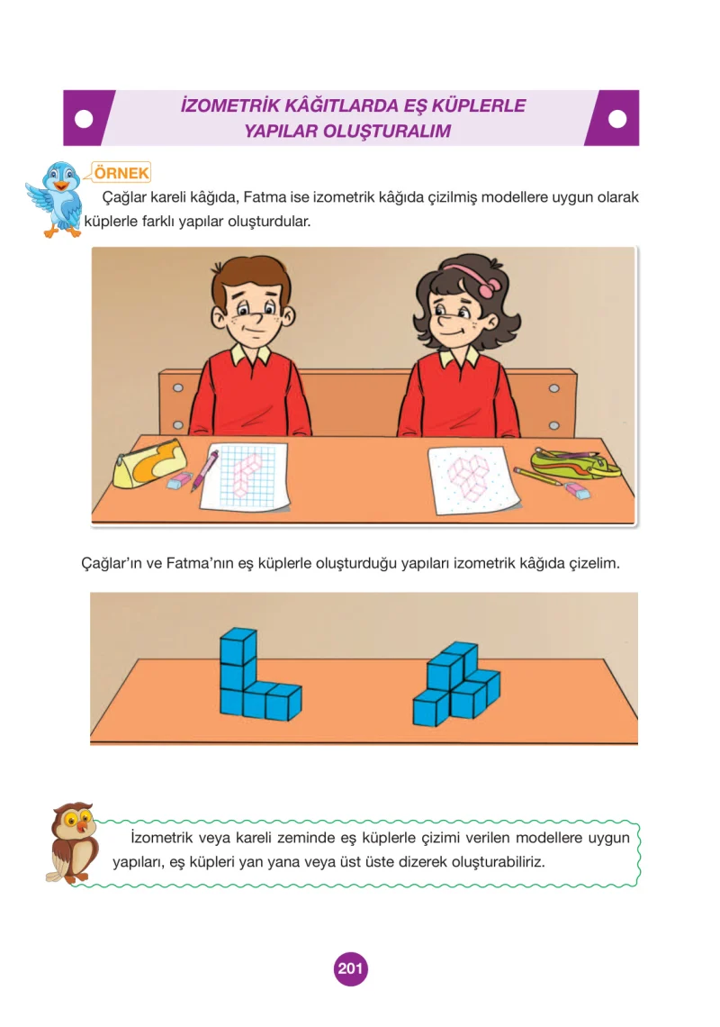 4. Sınıf Matematik Ders Kitabı Cevapları Pasifik Yayınları Sayfa 201