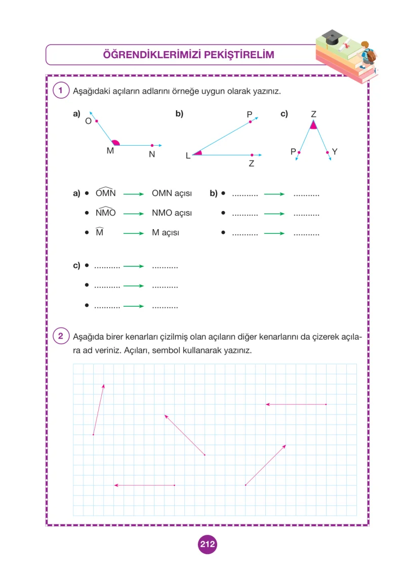 4. Sınıf Matematik Ders Kitabı Cevapları Pasifik Yayınları Sayfa 212