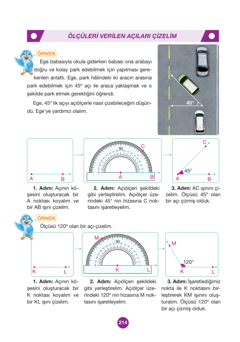 4. Sınıf Matematik Ders Kitabı Cevapları Pasifik Yayınları Sayfa 214