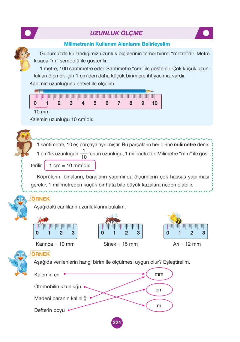 4. Sınıf Matematik Ders Kitabı Cevapları Pasifik Yayınları Sayfa 221