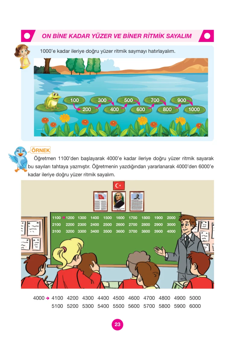 4. Sınıf Matematik Ders Kitabı Cevapları Pasifik Yayınları Sayfa 23