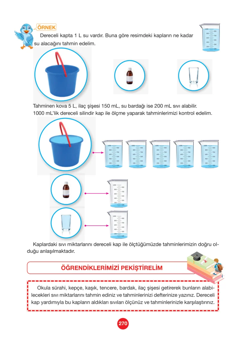 4. Sınıf Matematik Ders Kitabı Cevapları Pasifik Yayınları Sayfa 270