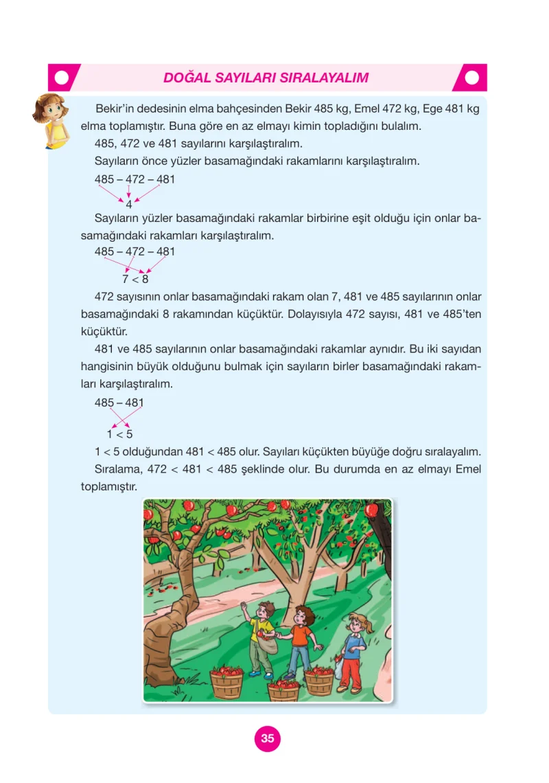 4. Sınıf Matematik Ders Kitabı Cevapları Pasifik Yayınları Sayfa 35