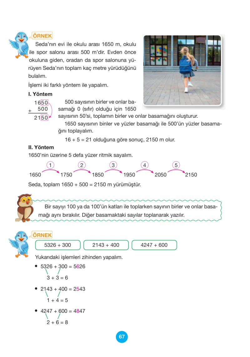 4. Sınıf Matematik Ders Kitabı Cevapları Pasifik Yayınları Sayfa 67