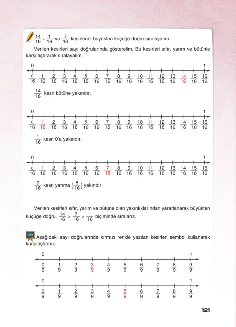 4. Sınıf Matematik Ders Kitabı Cevapları Sevgi Yayınları Sayfa 121