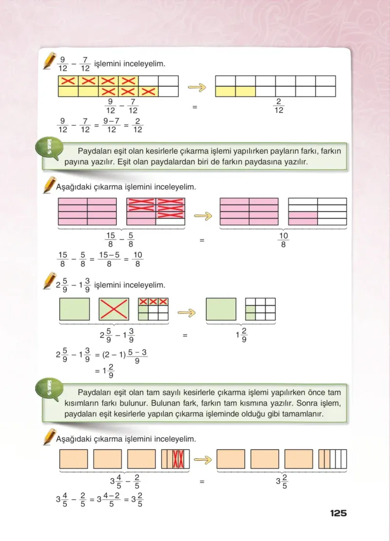 4. Sınıf Matematik Ders Kitabı Cevapları Sevgi Yayınları Sayfa 125