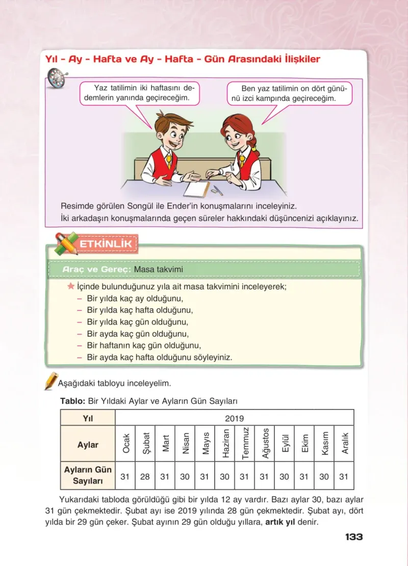 4. Sınıf Matematik Ders Kitabı Cevapları Sevgi Yayınları Sayfa 133